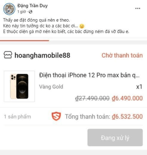 Bán hàng giá rẻ, thủ đoạn lừa đảo tinh vi trên các gian hàng Shopee