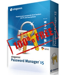 Tặng miễn phí 1 năm bản quyền Steganos Password Manager