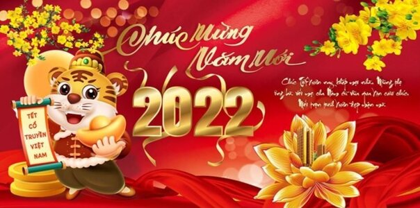 VNT Chúc mừng năm mới Nhâm Dần - 2022