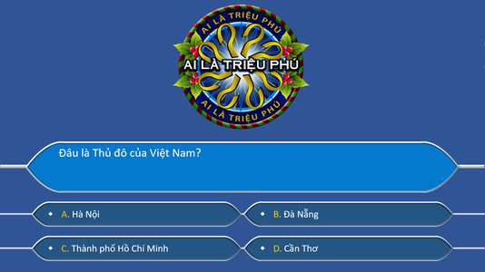 Gameshow PowerPoint Ai Là Triệu Phú